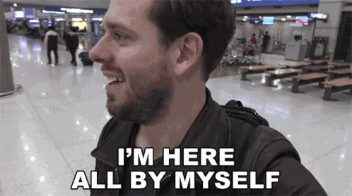 Im Here All By Myself Corey Vidal GIF