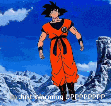 Im Just Warming Up GIF