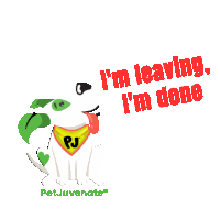 Im Leaving Done Pj Petjuvenate Its Over Sticker