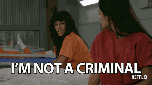 Im Not A Criminal Innocent GIF