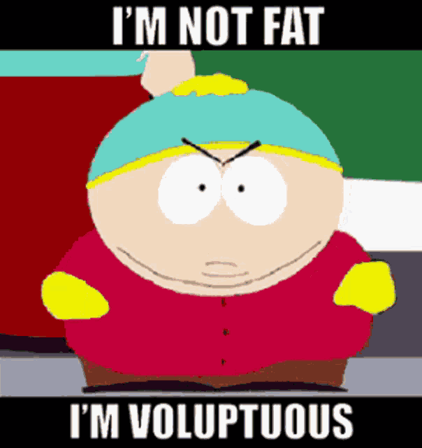 Im Not Fat Voluptuous GIF