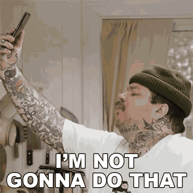 Im Not Gonna Do That Matty Matheson GIF