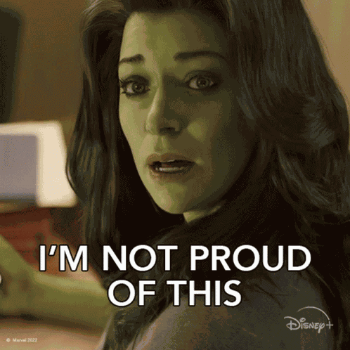 Im Not Proud Of This Jennifer Walters GIF
