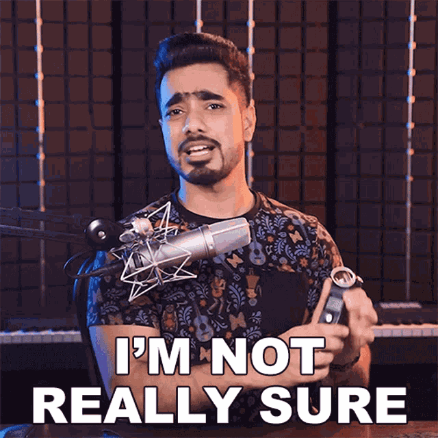 Im Not Really Sure Unmesh Dinda GIF