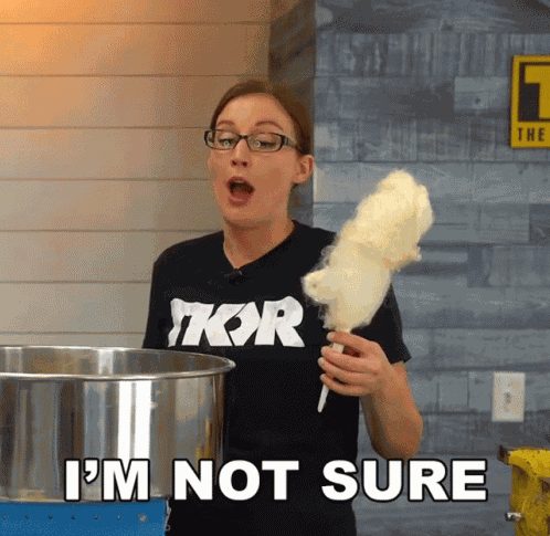 Im Not Sure Calli GIF