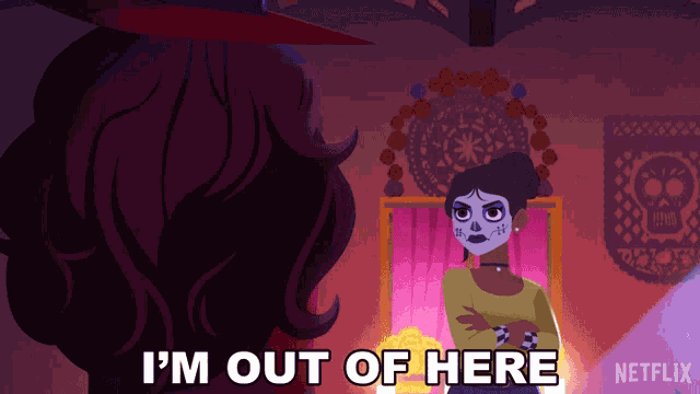 Im Out Of Here Sonia GIF