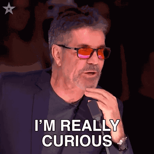 I'M Really Curious Simon Cowell GIF