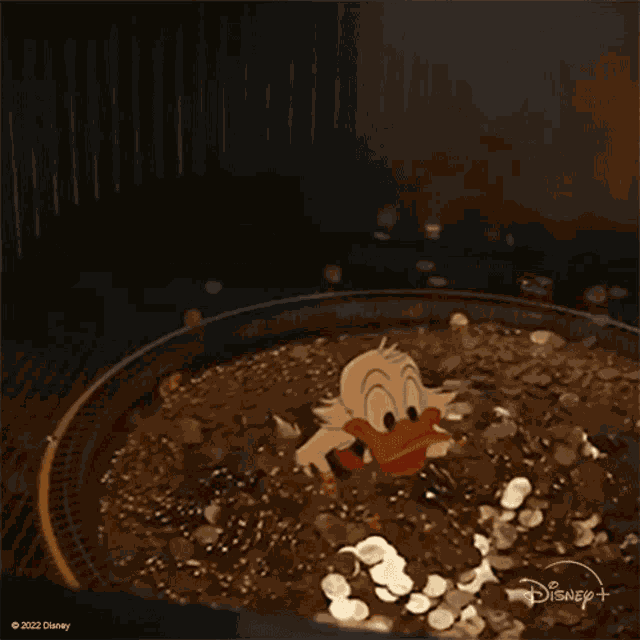 Im Rich Scrooge Mcduck GIF