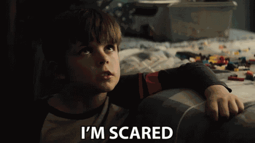 Im Scared Terrified GIF