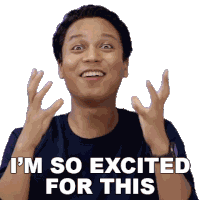 Im So Excited For This Vishal Sticker