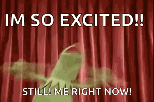 I'M So Excited Gif GIF