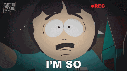 Im So Startled Randy Marsh GIF