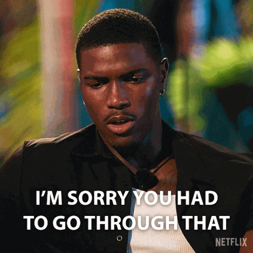 I'M Sorry You Had To Go Through That Demari Davis GIF