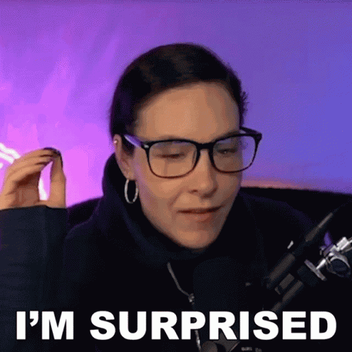 Im Surprised Cristine Raquel Rotenberg GIF