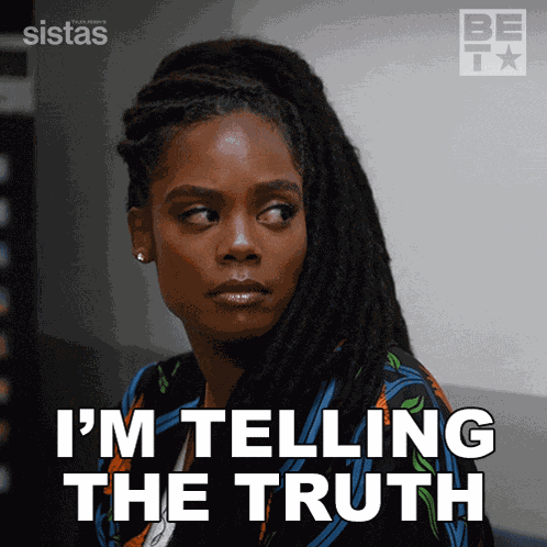 Im Telling The Truth Sabrina Hollins GIF