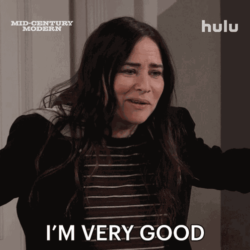 I'M Very Good Mid-century Modern GIF