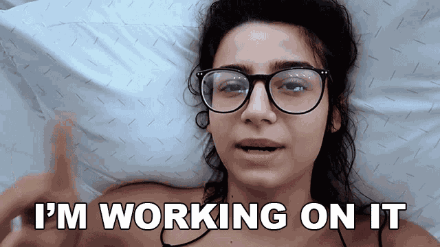 Im Working On It Nufo GIF
