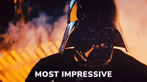 Impressive Darth Vader GIF