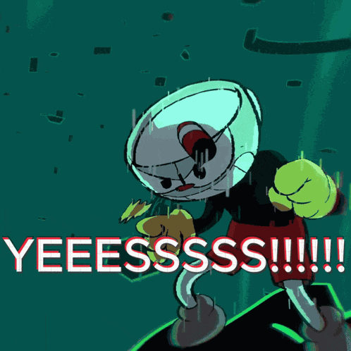 Indie Cross Cuphead GIF