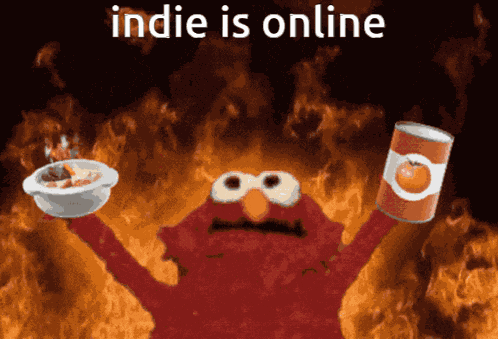 Indie Is Online GIF