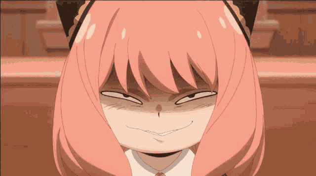 Intense Anya GIF