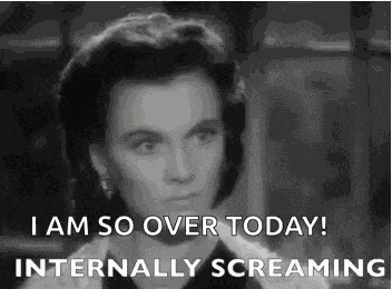 Internally Screaming Angry GIF