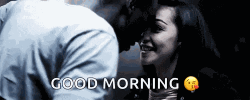 Interracial Couple Making Out GIF