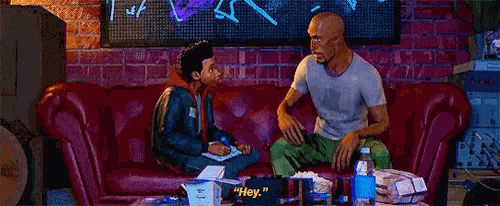 Into The Spiderverse Spiderman GIF