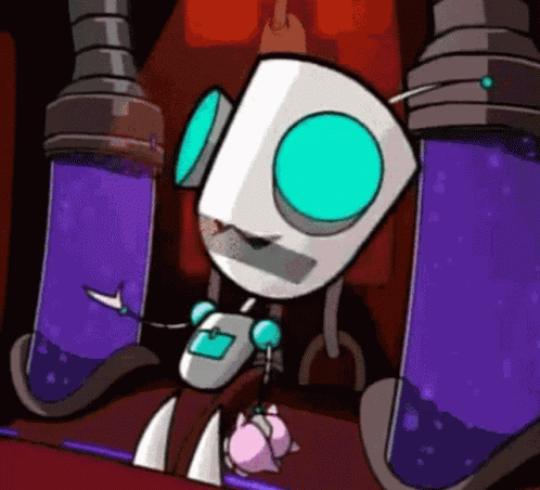 Invader Zim Head Explode GIF