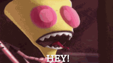 Invader Zim Hey GIF