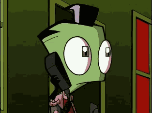 Invader Zim Phone GIF