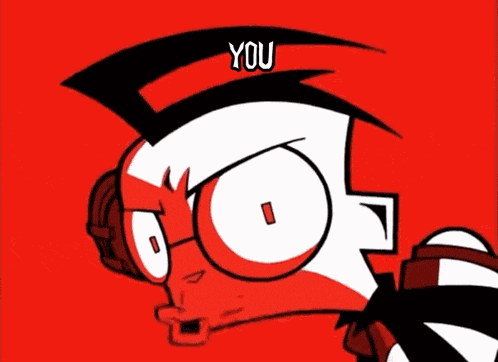 Invader Zim Pilot Dib GIF