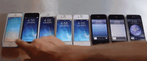 Iphone Generations Swipe GIF