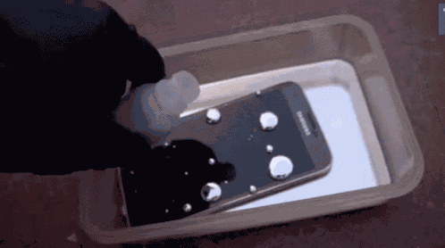 Iphone Waterproof GIF
