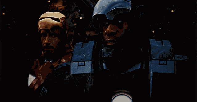 Iron Man And War Machine Mask On Gif Marvel GIF