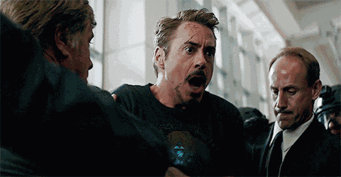 Iron Man Dying GIF