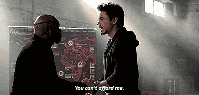 Iron Man You Cant Afford Me GIF