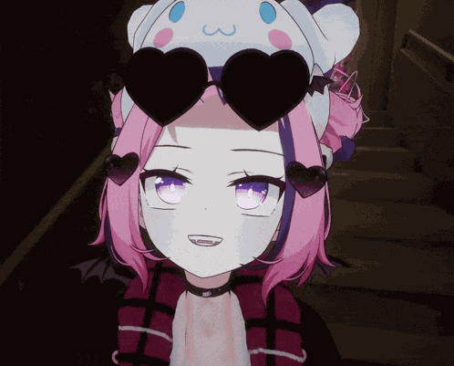 Ironmouse Cinnamoroll GIF