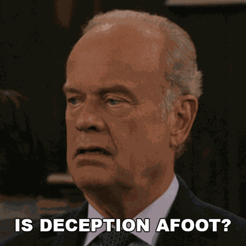 Is Deception Afoot Kelsey Grammer GIF