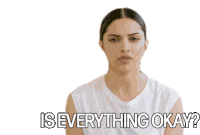 Is Everything Okay Worried Sticker