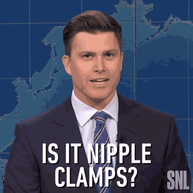 Is It Nipple Clamps Saturday Night Live GIF