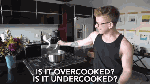 Is It Overcooked Is It Undercooked GIF