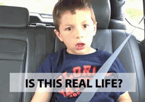 Is This Real Life Is This For Real GIF