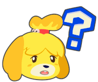 Isabelle Animal Crossing New Horizons Sticker