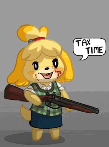 Isabelle Gun Acnh Meme