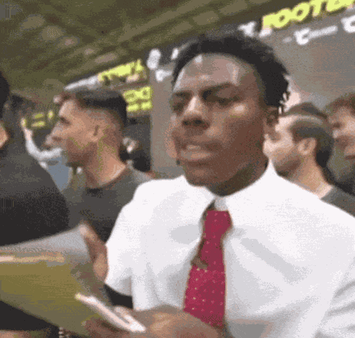 Ishowspeed Taking Notes GIF