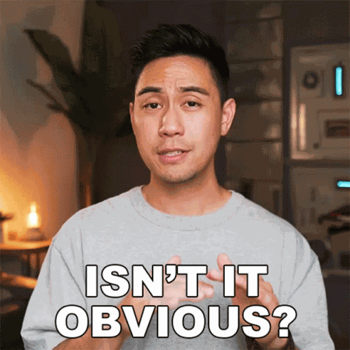 Isnt It Obvious Mike GIF