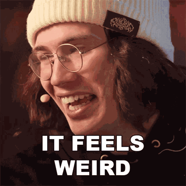 It Feels Weird Maxwell Joseph Stanley GIF