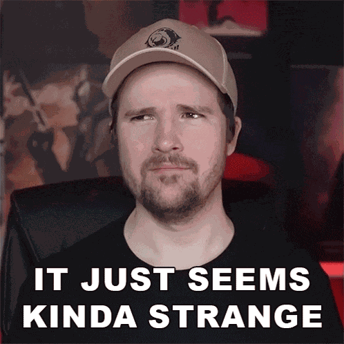 It Just Seems Kinda Strange Elvis The Alien GIF