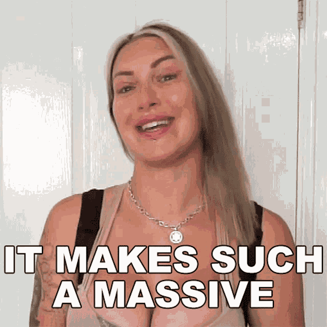 It Make Such A Massive Difference Tracy Kiss GIF